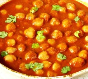 Chana masala (chickpea Bean Masala)